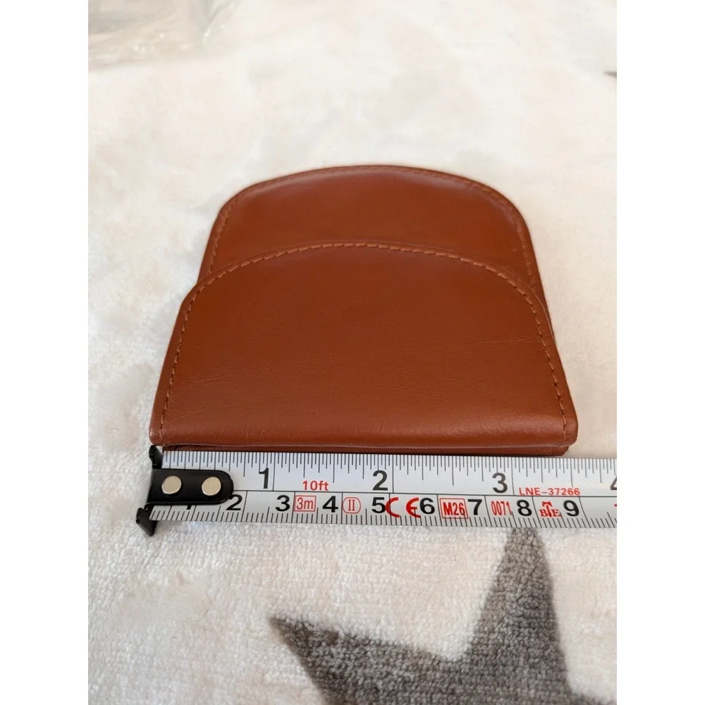 Vintage Genuine Leather Horseshoe Style Traveler's Wallet India KANE-M Snap